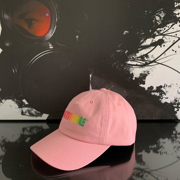 PRIMITIVE‎ WAXED CURVED PINK SNAPBACK HAT - Picture 5 of 6